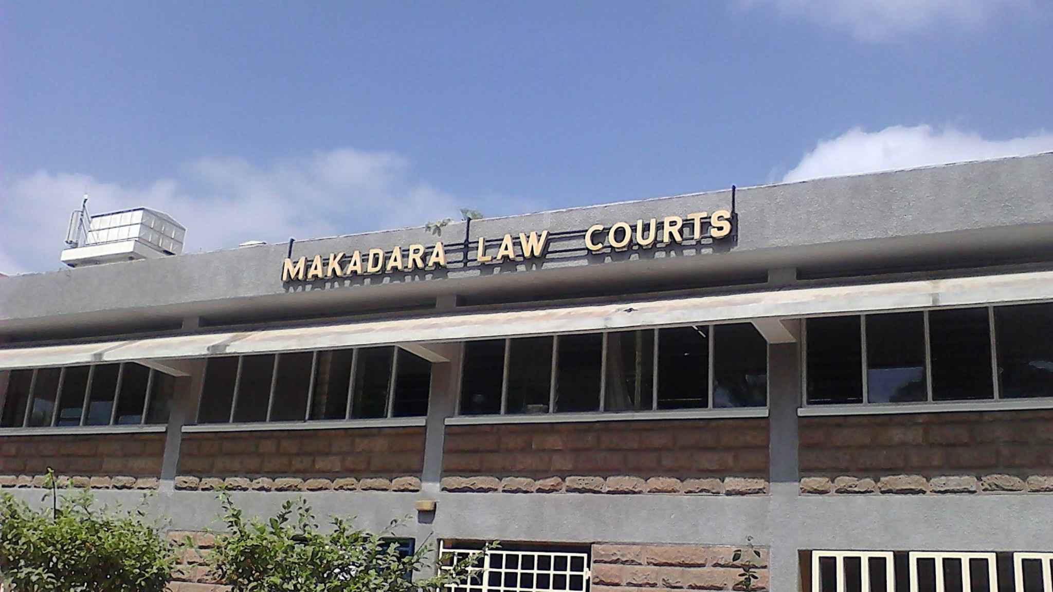 File image of the Makadara Law Courts